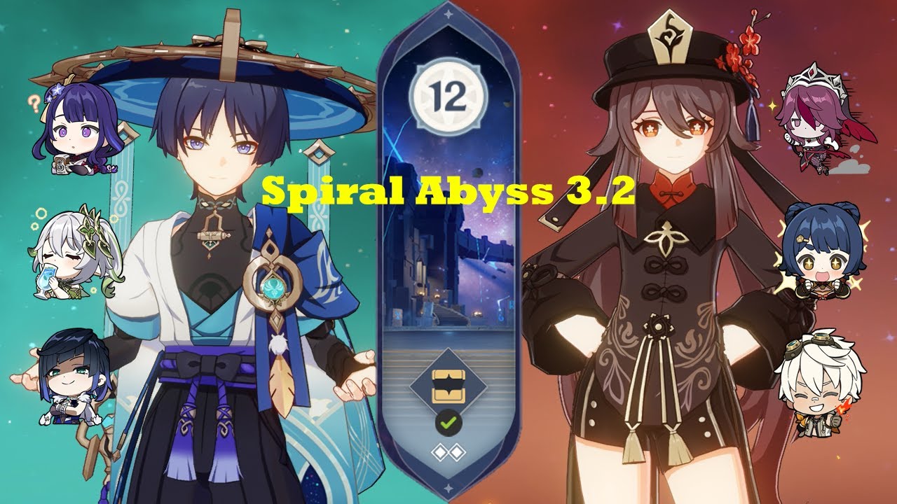 Wanderer Mom Team & Hutao Melt | Spiral Abyss 3.2 Floor 12 (9 Stars) | Genshin Impact