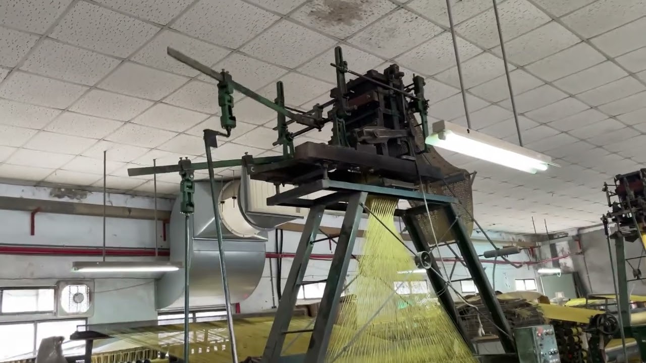 Used PP Rattan-like Mat Weaving Machine (Width:186 cm)