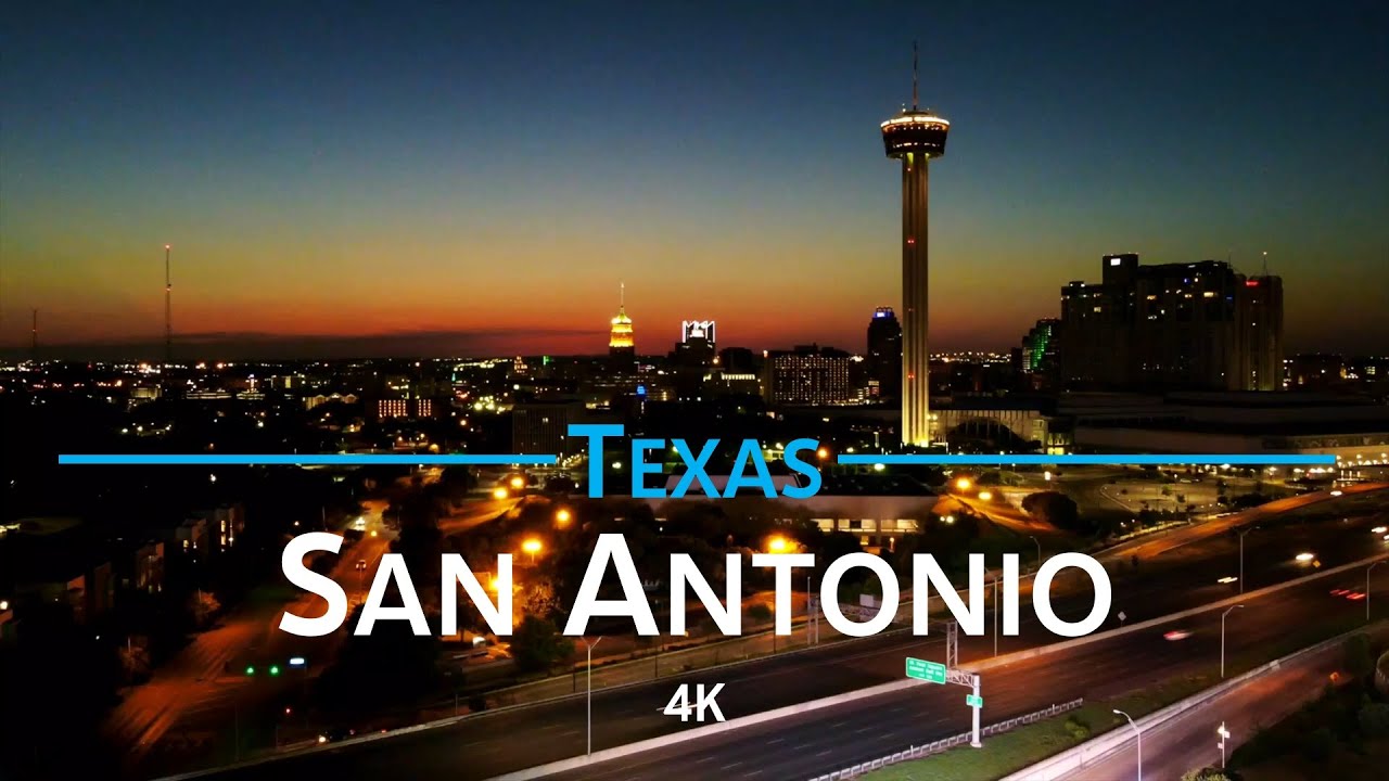San Antonio - Texas, USA 🇺🇸 | 4K drone footage