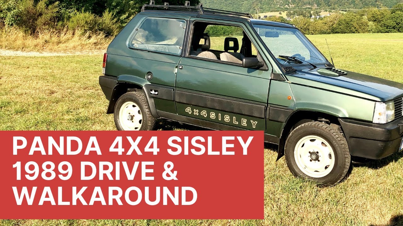 Oldtimer! Fiat Panda 4x4 SISLEY 1989 141 A  - Drive & Walkaround rare car!