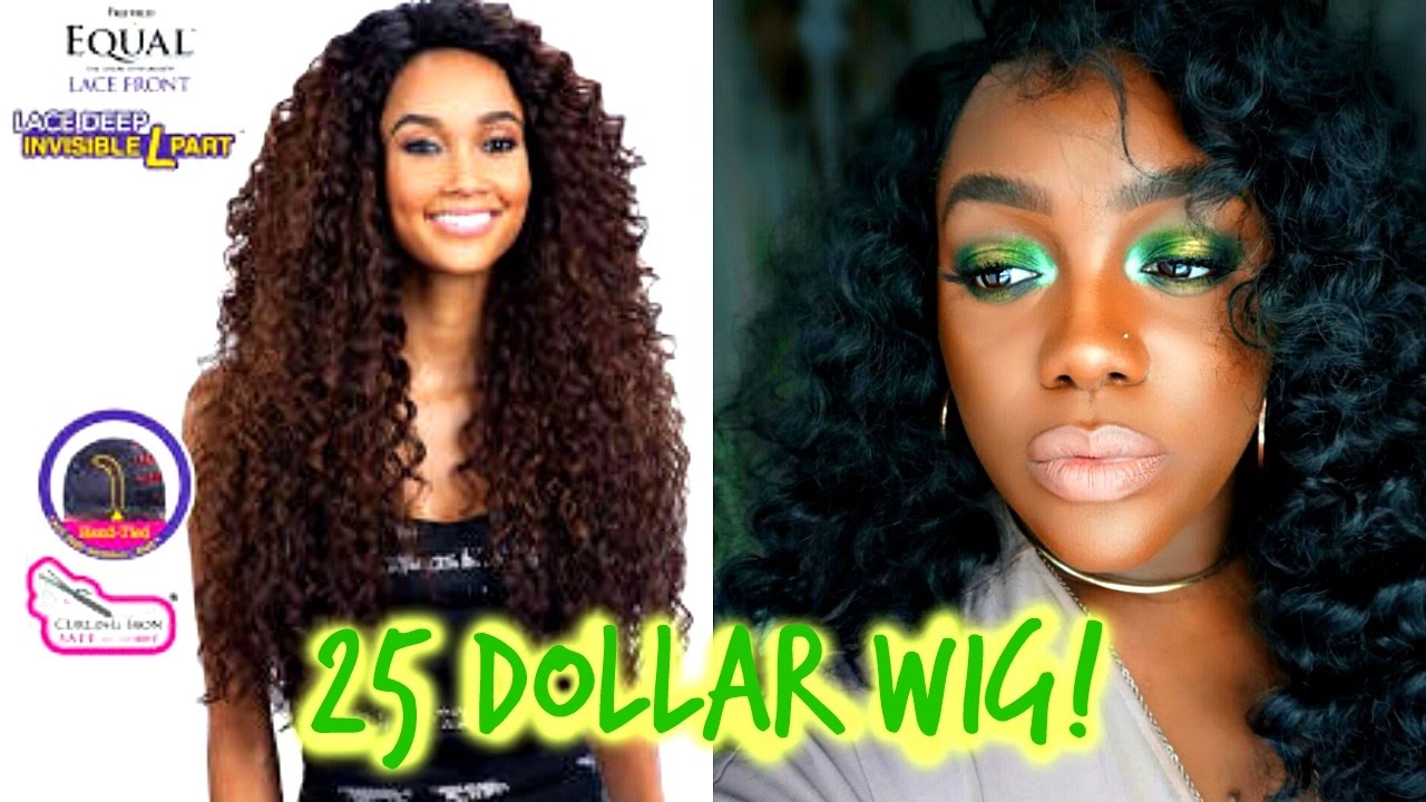 Freetress Equal Synthetic L Part Lace Front Wig - KITRON UNBOXING AND REVIEW