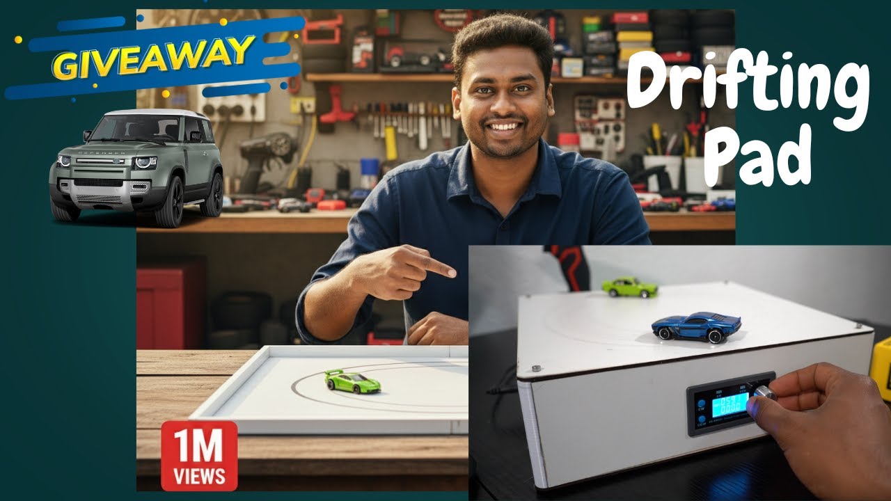 വീട്ടിലിരുന്ന് ഒരു Hot Wheels ഡ്രിഫ്റ്റിംഗ് പാഡ് ഉണ്ടാക്കി! 🔥