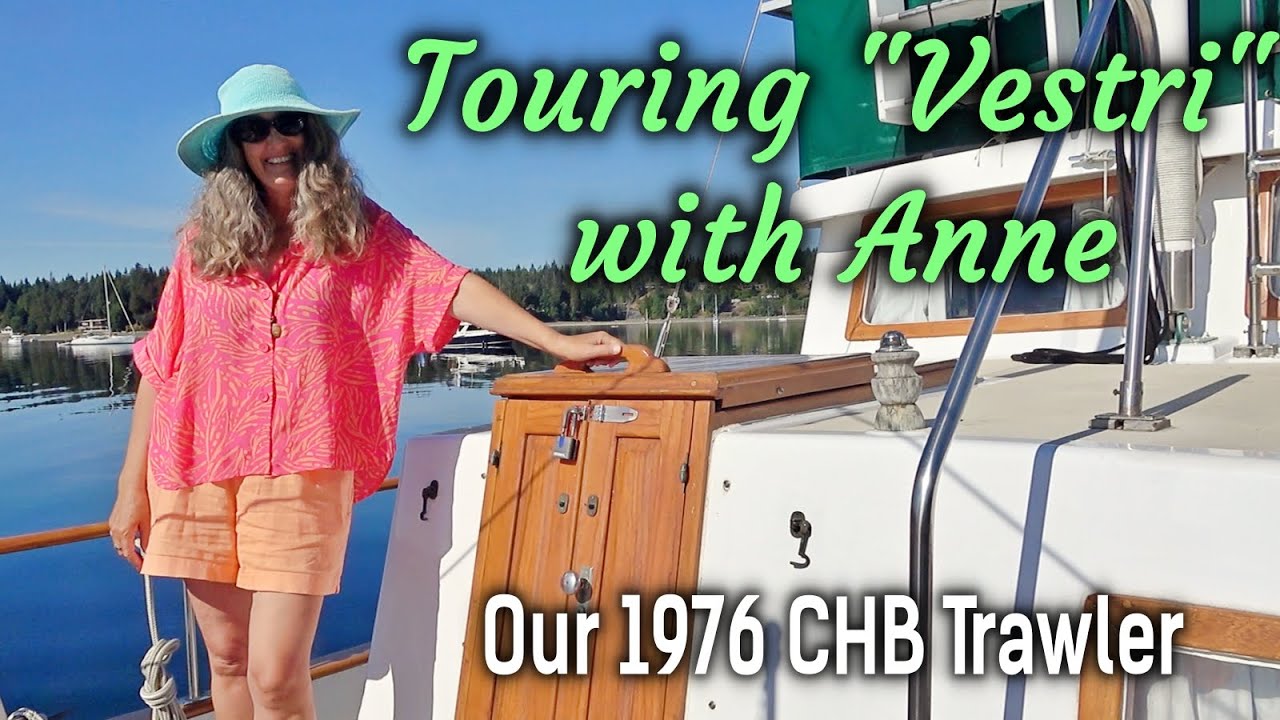 Anne's Tour of Our New Boat 