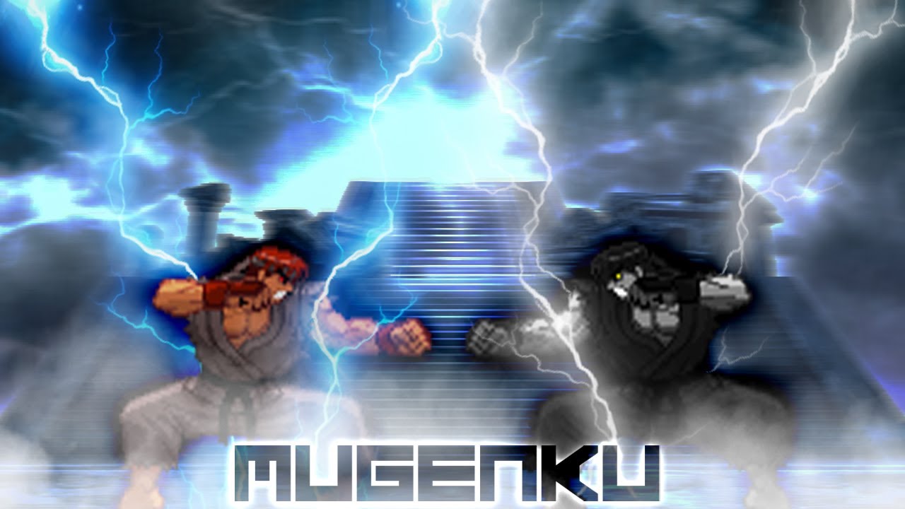 Reu Evil Ryu vs Dark God Ryu. Classic Characters! Street Fighter MUGEN Multiverse