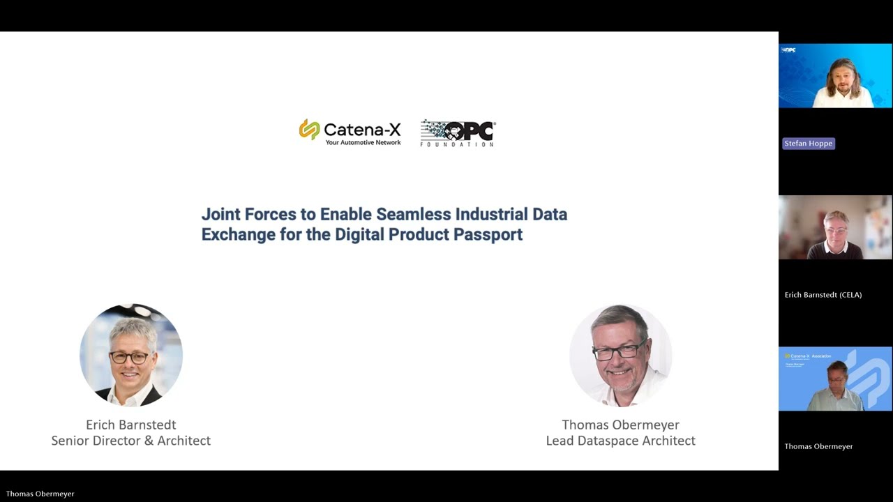 Joint Forces to Enable Seamless Industrial Data Exchange for the Digital Product Passport