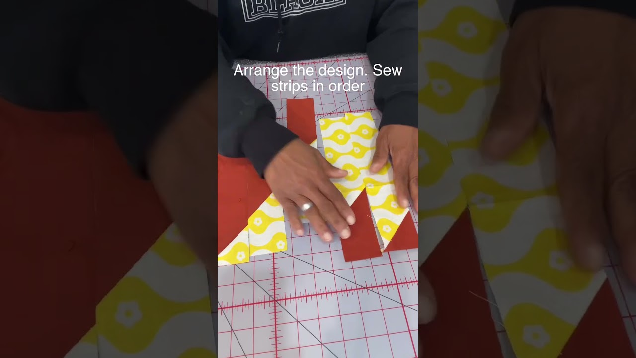 Aztec Quilt Block. Let&rsquo;s make it together 