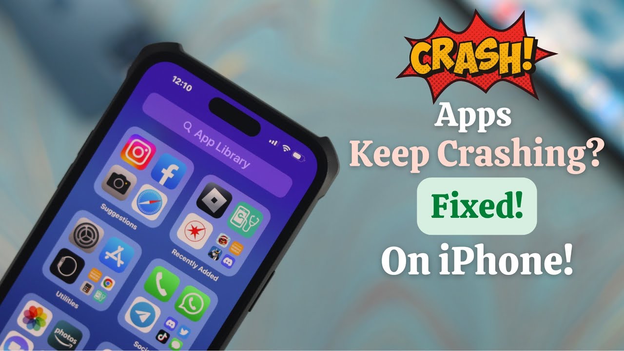iPhone Apps Keep Crashing Randomly? - Here’s Real Fix!