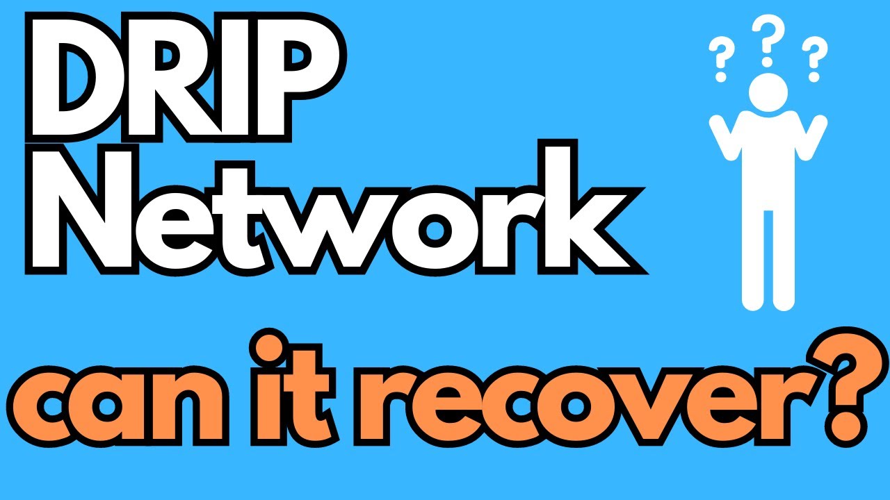 Can DRIP NETWORK RECOVER? #dripnetwork #forexshark