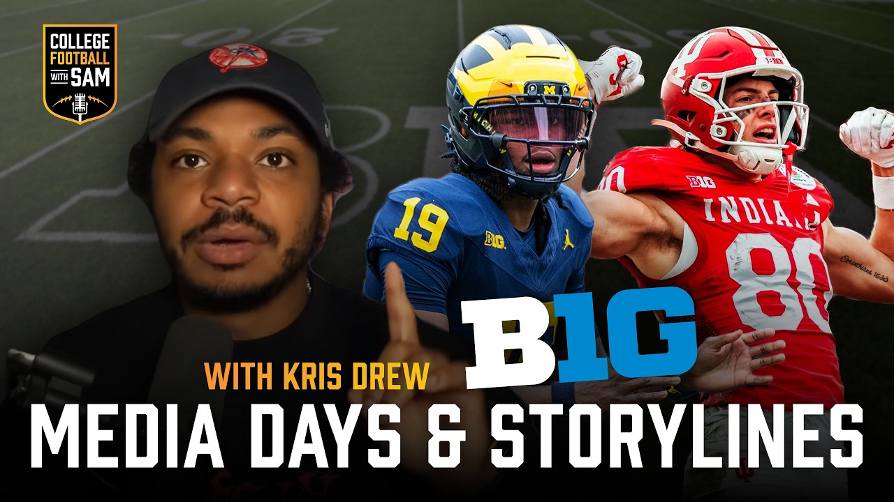 Главные сюжеты и вопросы конференции Big Ten перед сезоном 2026 года с Крисом Дрю
