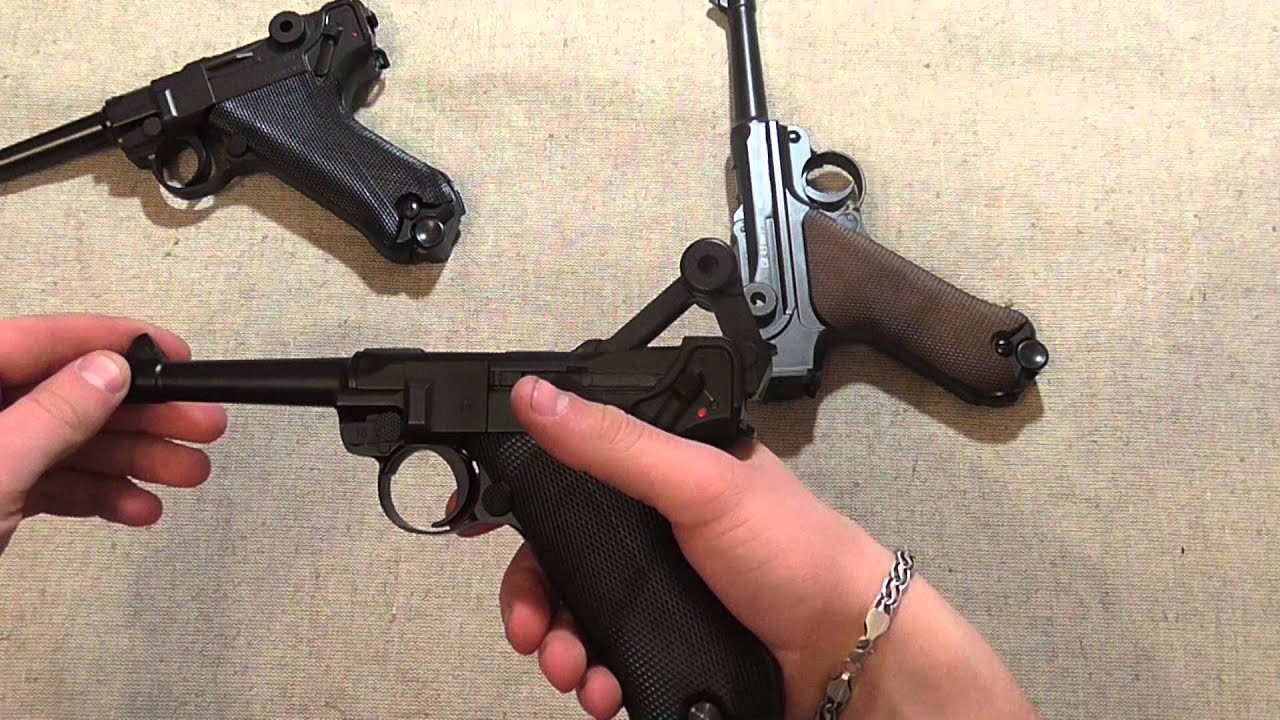 Сравнительный обзор Luger P08 Parabellum