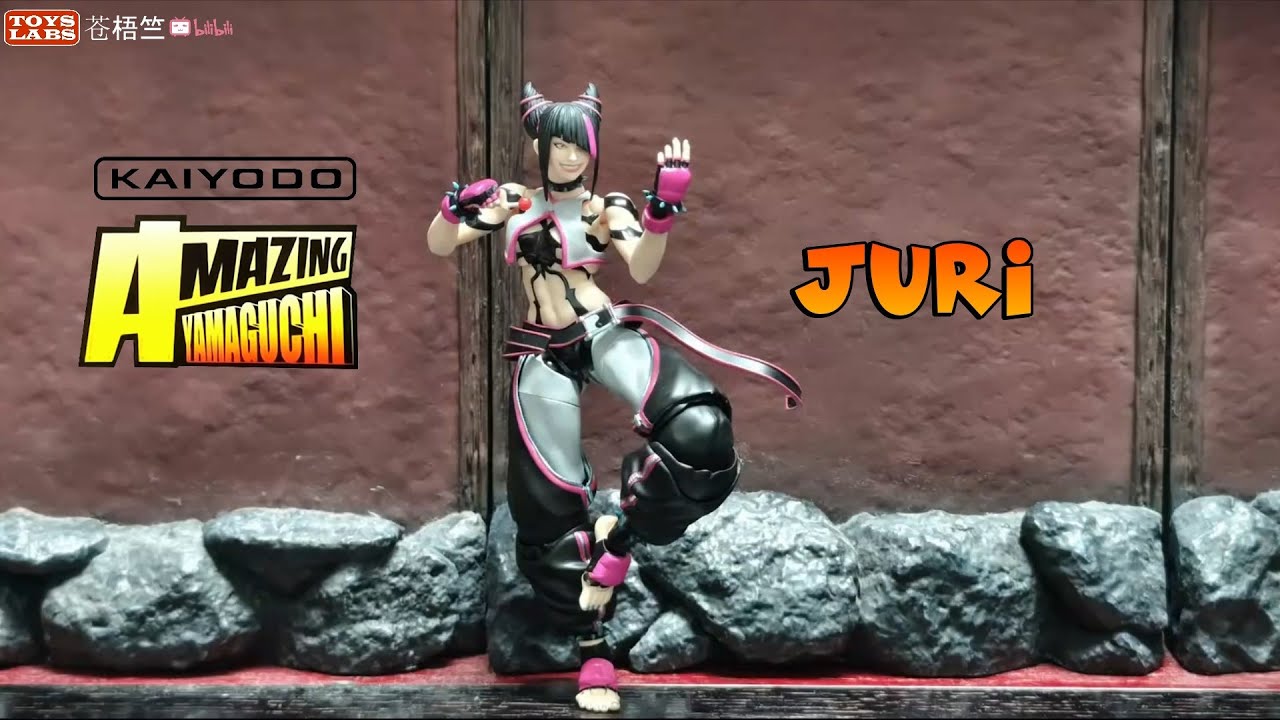 惊奇山口 韩蛛俐 朱莉 海洋堂 Revoltech Amazing Yamaguchi Street Fighter 6 Juri