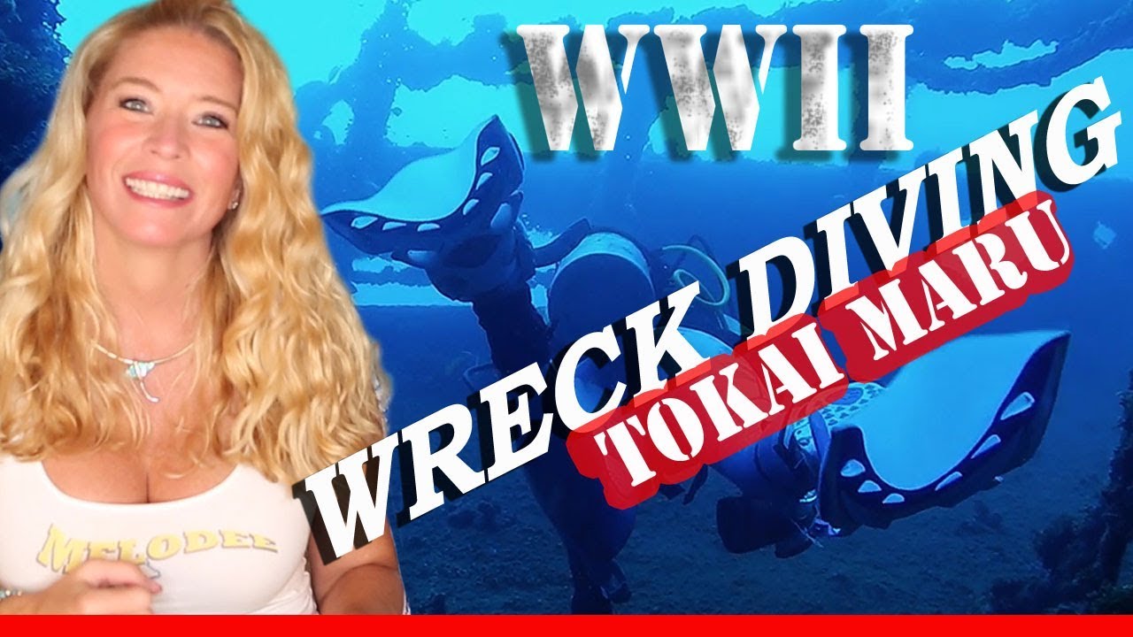 Tokai Maru!  DEEP inside The WWII Shipwreck (wreckdiving)
