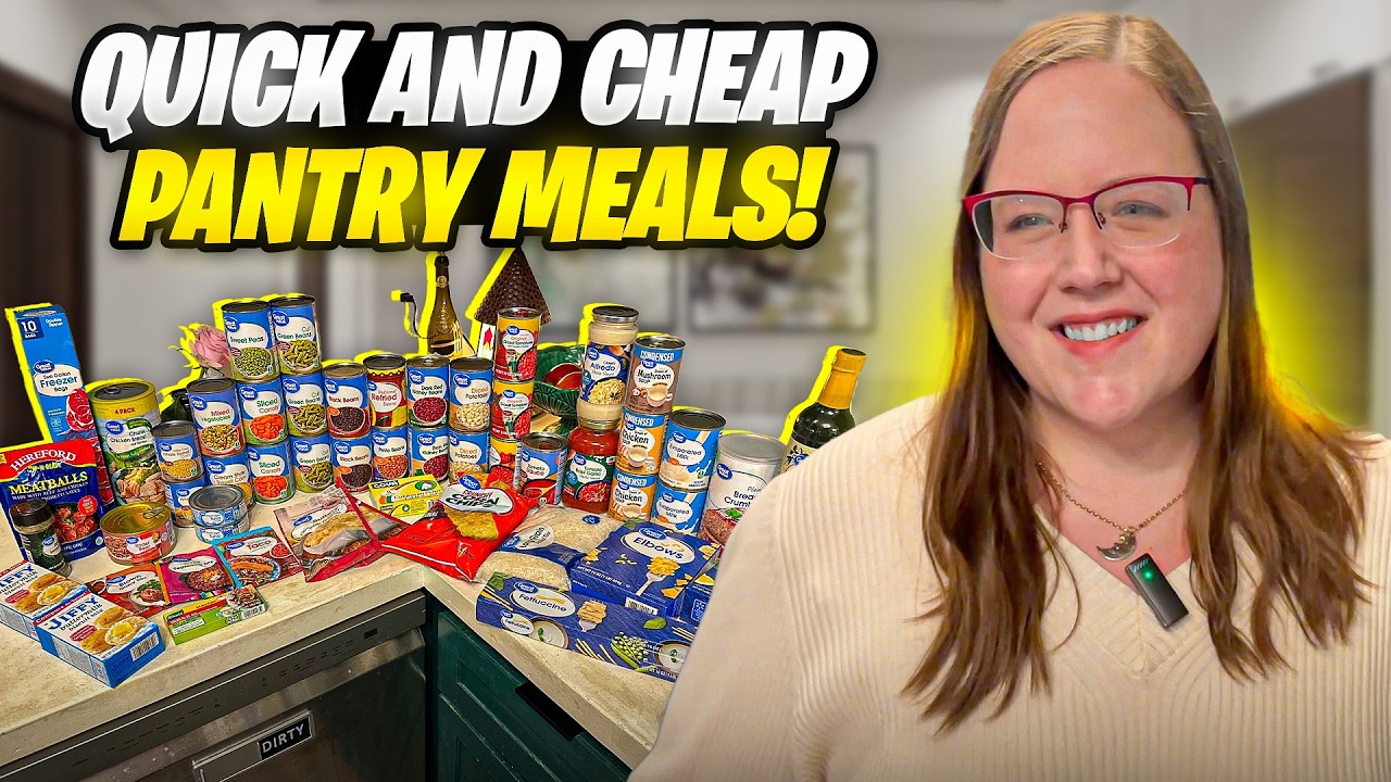 Shelf Stable Pantry Meal Kits - Easy & Cheap!