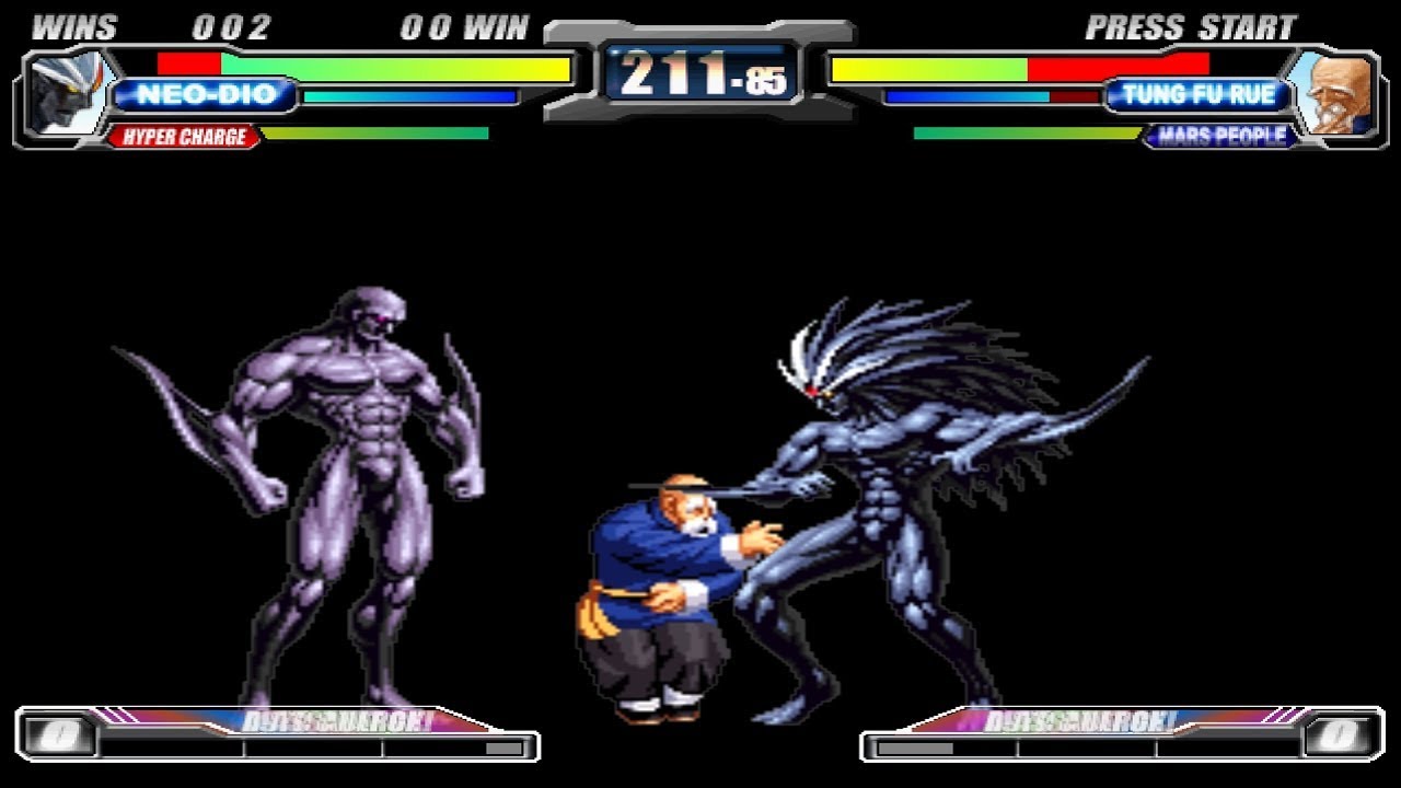 NeoGeo Battle Coliseum [PS2] - play as Neo-Dio