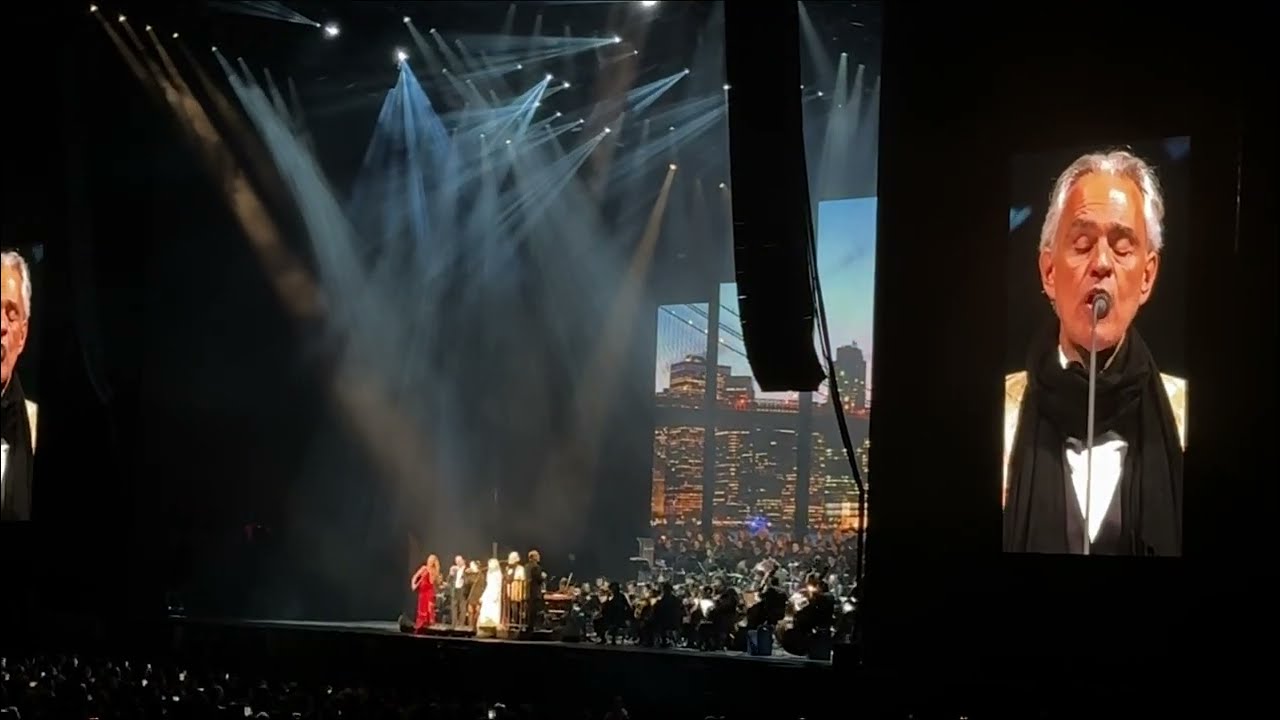 Andrea Bocelli e Sandy  - Con Te Partirò (Live in São Paulo) | 26/05/2024