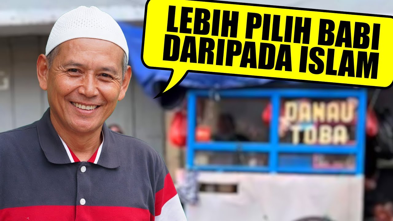 GEMPAR‼️ PEDAGANG MIE DANAU TOBA BANDUNG LEBIH PILIH BABI DARIPADA ISLAM
