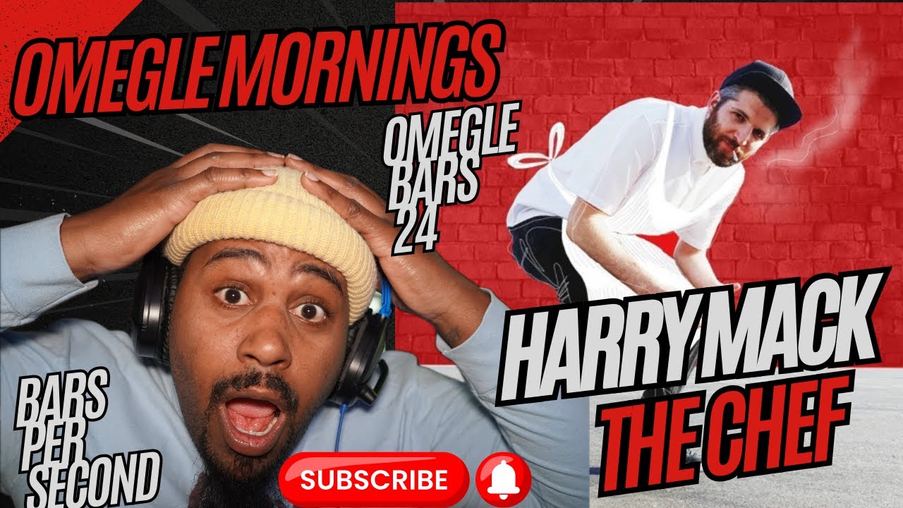 HARRY MACK - OMEGLE BARS 24| FIRST TIME HEARING REACTION | 100 DAYS WITH TEDDY | OMEGLE MORNINGS
