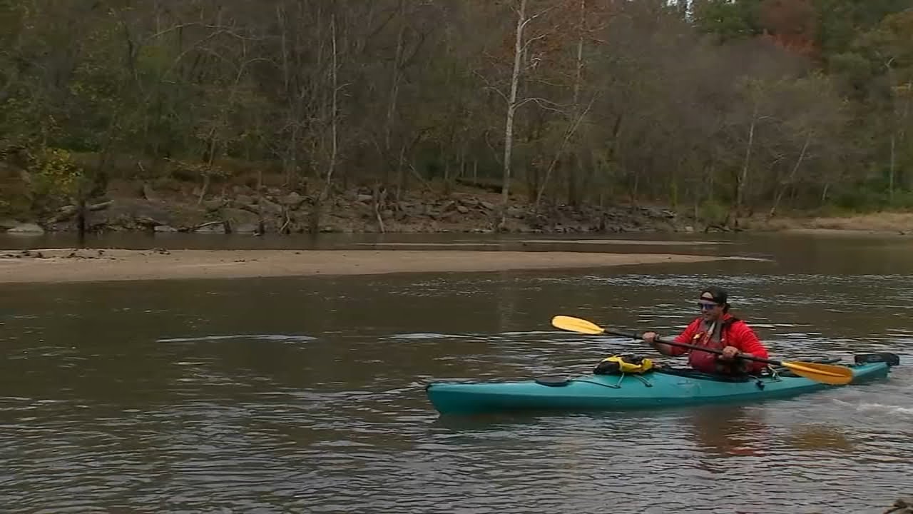 193 mile kayak from Raleigh to New Bern raising money for fallen Wayne Co. Deputy
