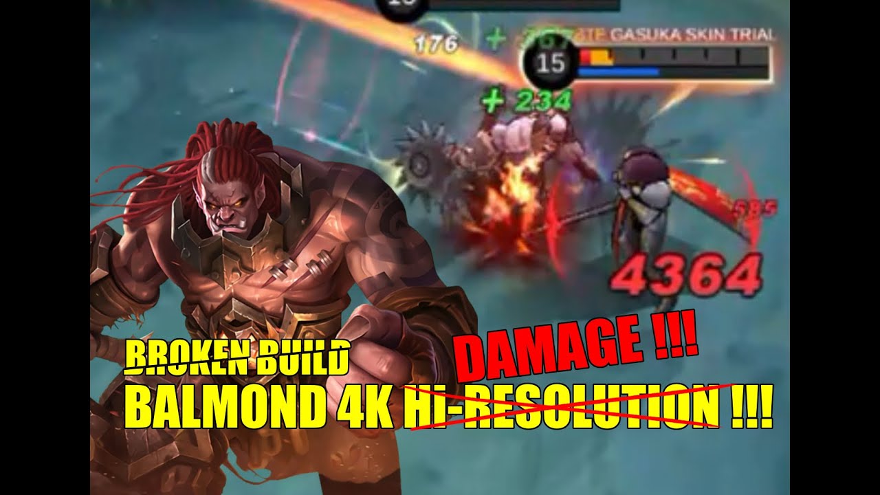 BALMOND 4K DAMAGE !!! BROKEN BUILD ?!