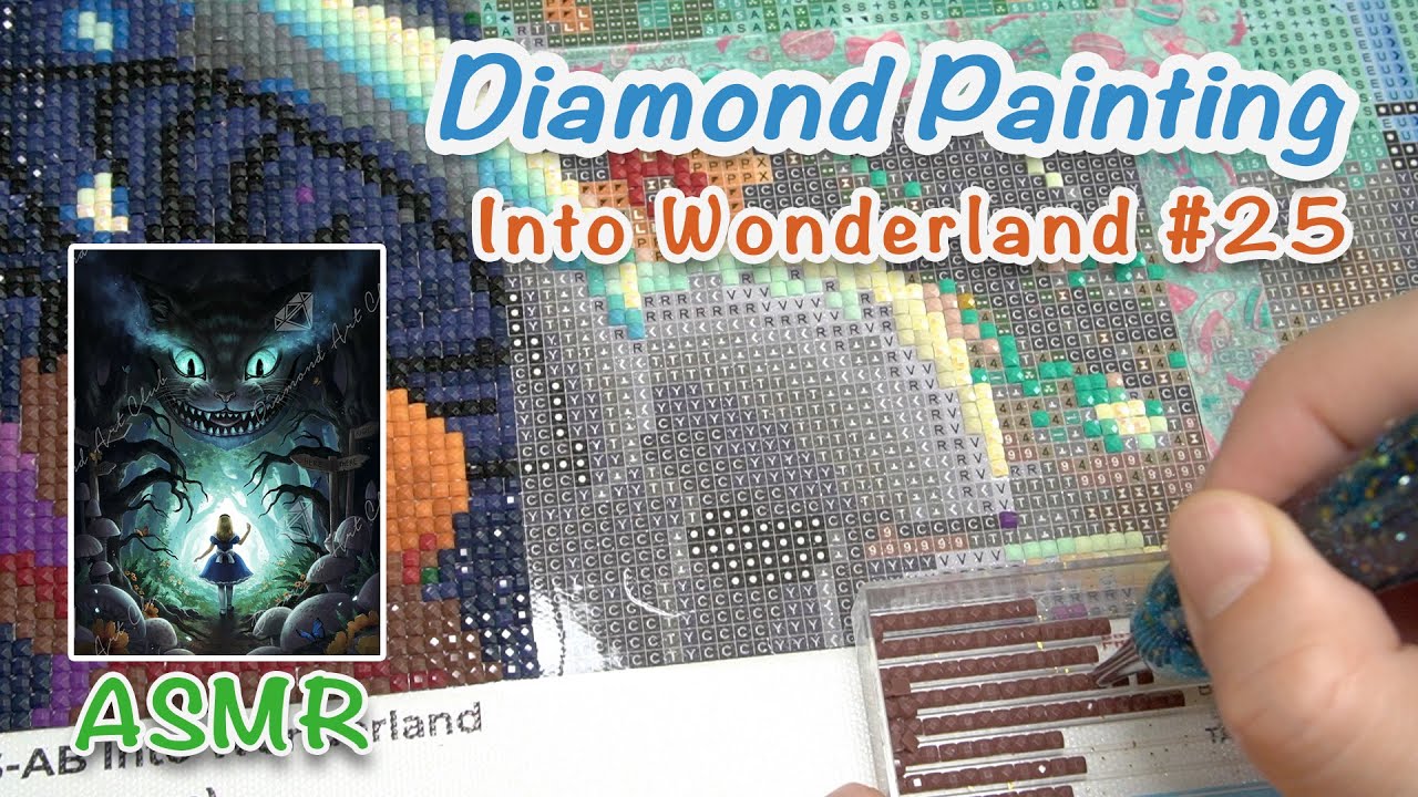 ASMR Diamond Painting [DAC] - Into Wonderland #25