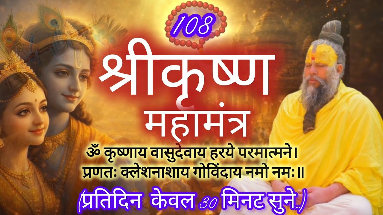 krishnaya vasudevaya haraye paramatmane|कृष्णाय वासुदेवाय |Krishna song #premanandjimaharaj