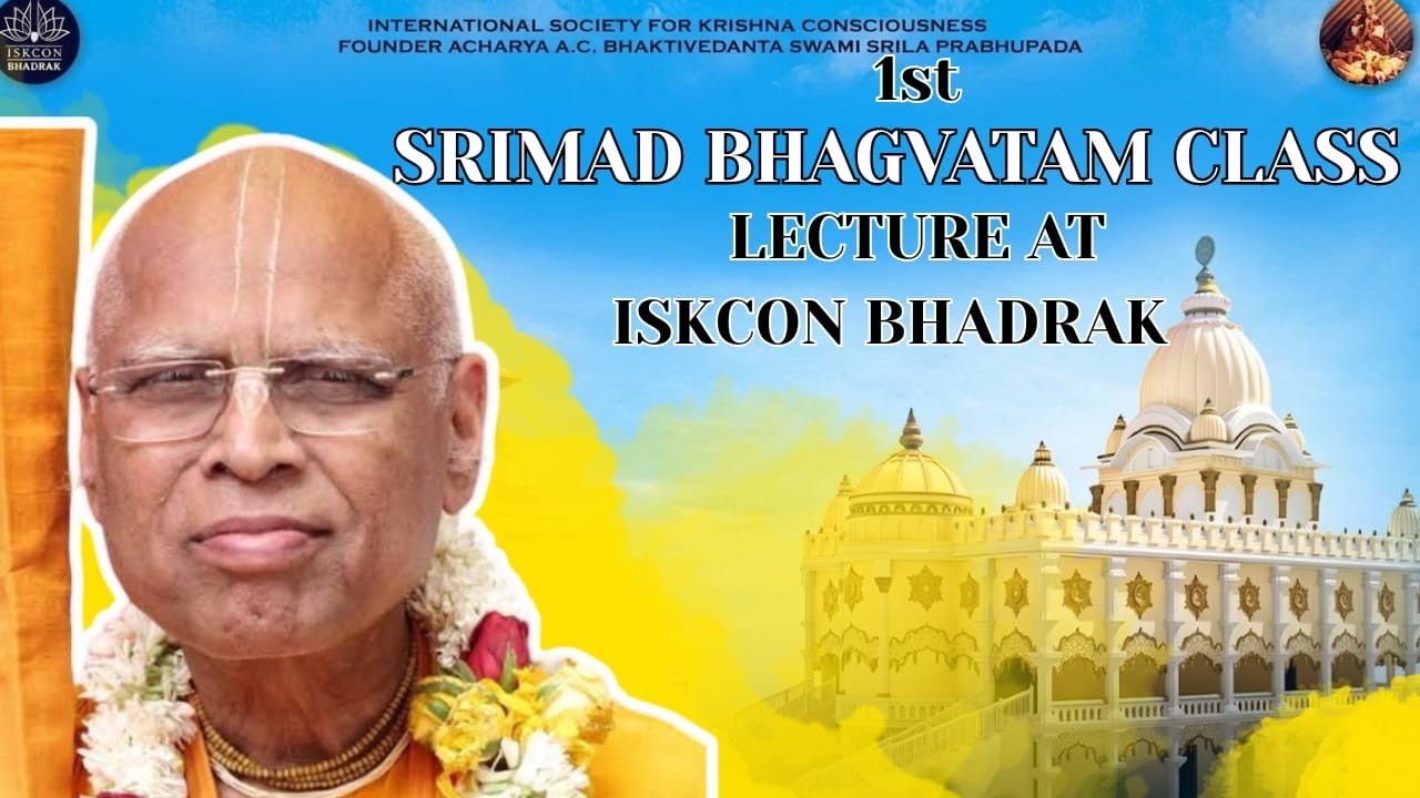 1st Srimad Bhagavatam Class || ISKCON Bhadrak  || 20-03-2026