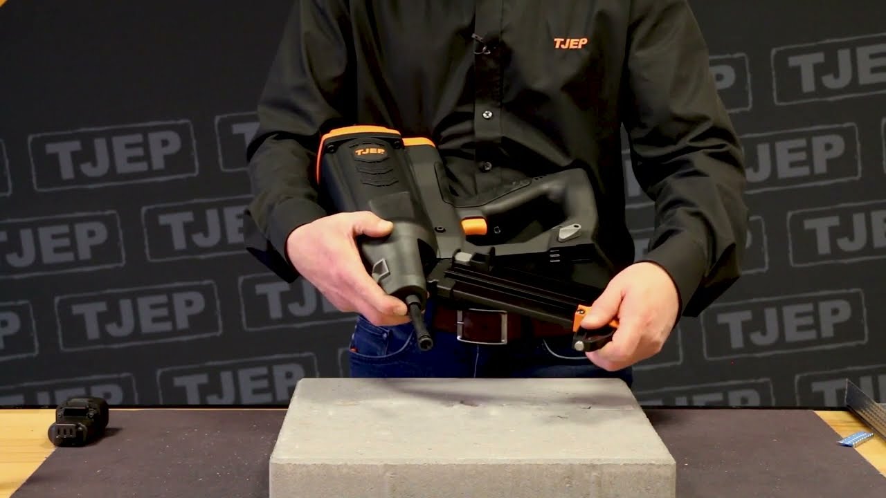 TJEP CP-40 GAS 3G concrete nailer - Quick Guide (UK subs)