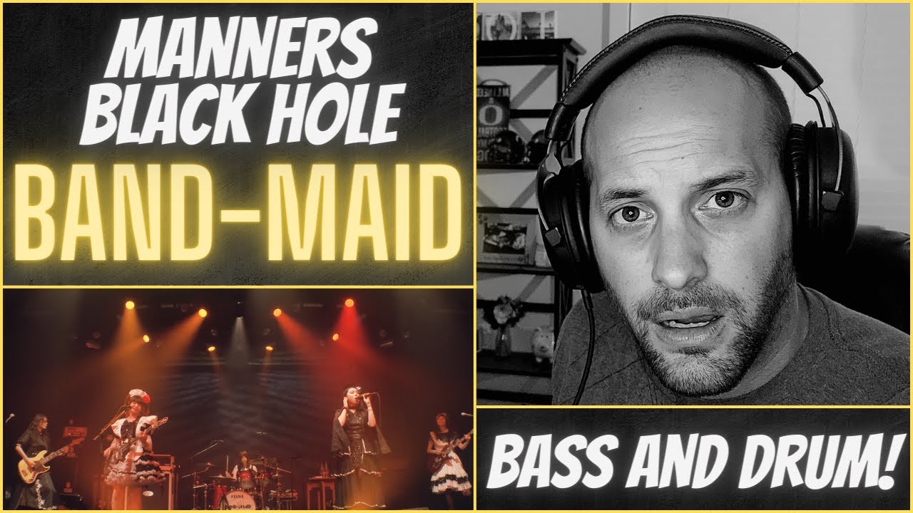 BAND-MAID?!? First Reaction Manners & Black Hole Live!
