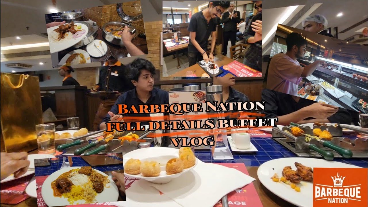 Barbeque Nation Unlimited Buffet 2024 | BestBuffet at kolkata parkstreet 😍 