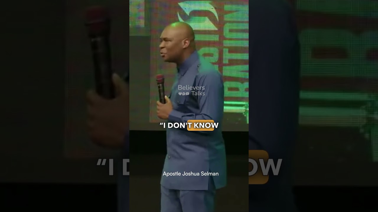 It is FAITH and PATIENCE that obtains the PROMISE - Apostle Joshua Selman #apostlejoshuaselman