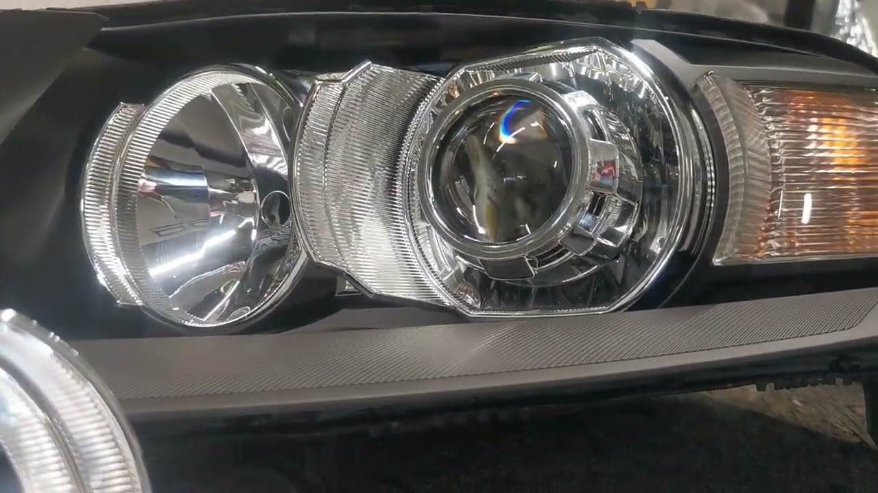 Audi A6c6 przer&oacute;bka zwykłych lamp na Bi-LED #led #biled #swap #retrofit #lens #lenses #tuning (3)