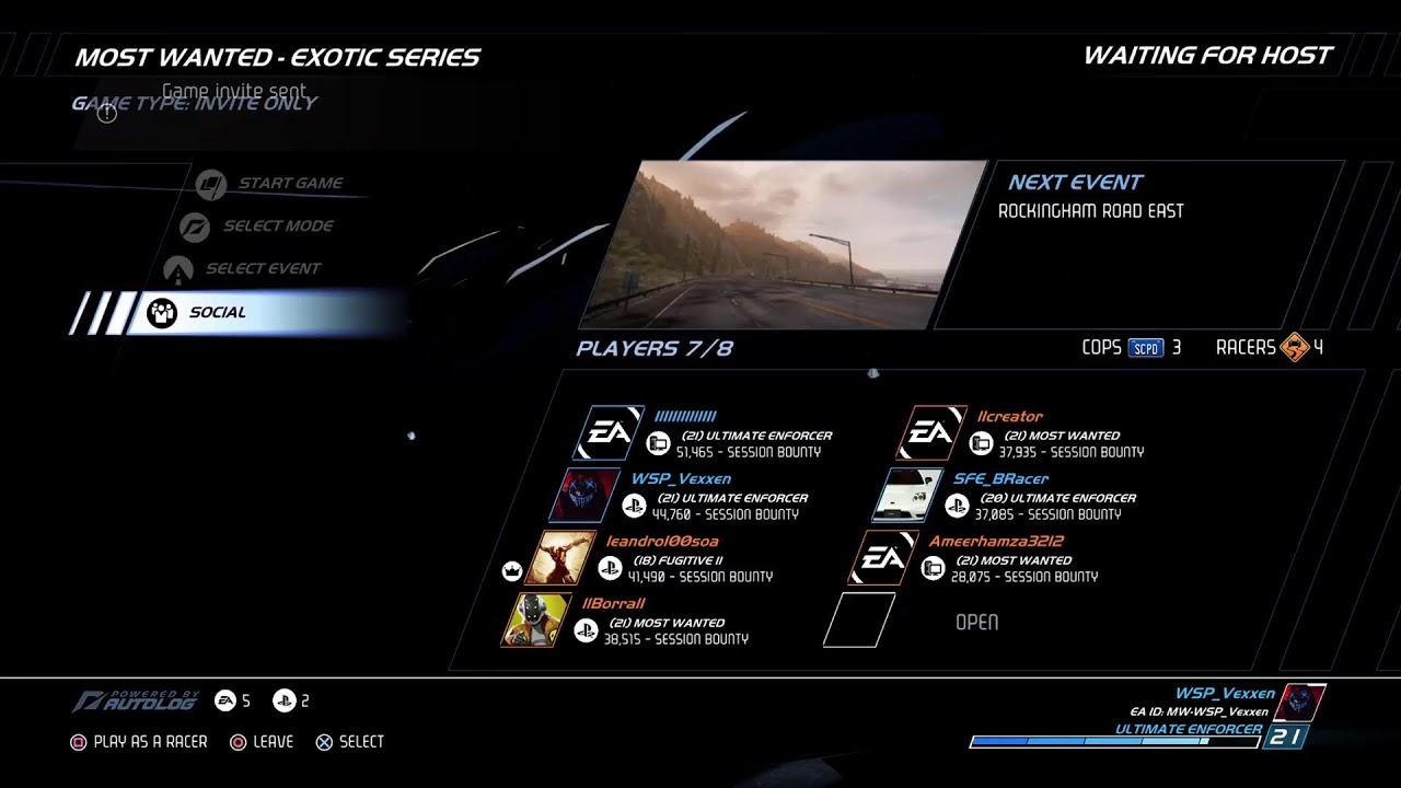 NFS Hot Pursuit Remastered Live |WSP|
