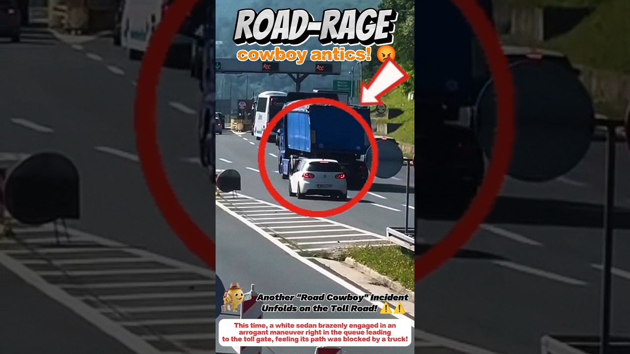 Road Rage Rampage! 🛑🚗 #shortvideos #accident