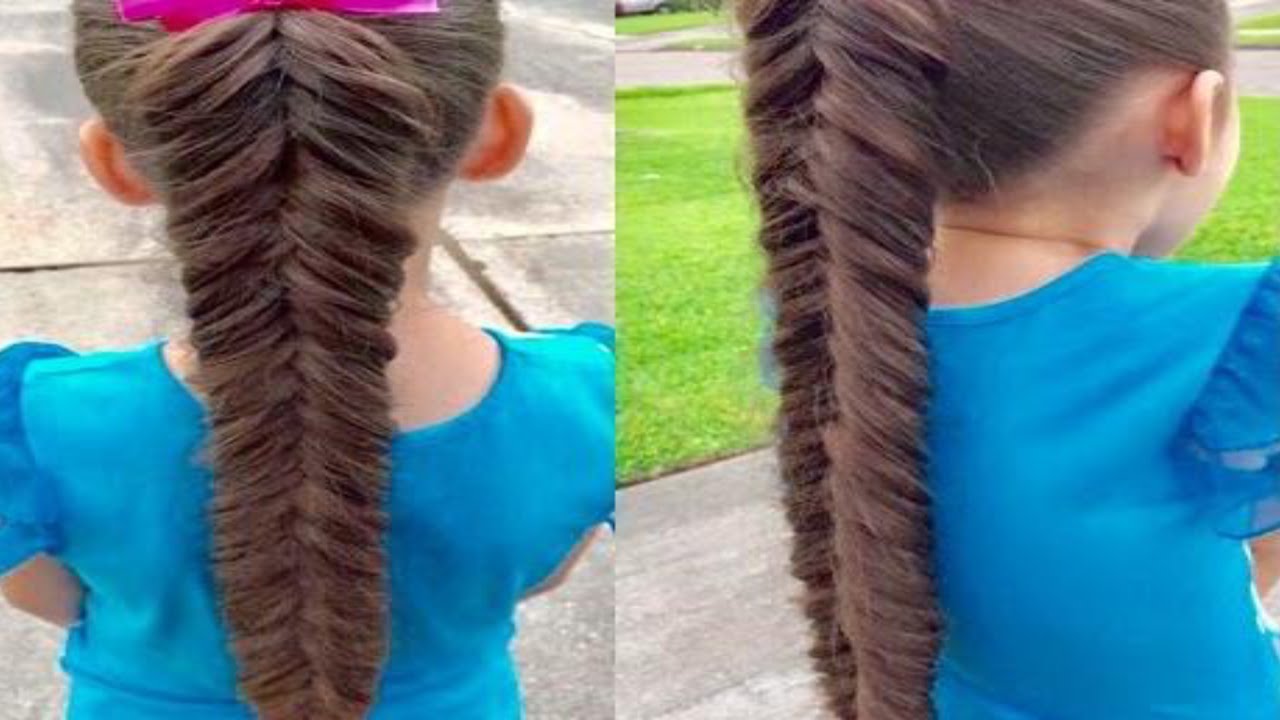 🐠Reverse Fishtail Braid🐟