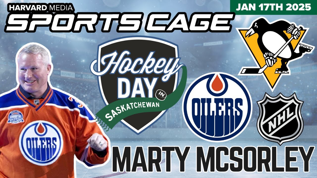 The SportsCage: Legendary NHLer Marty McSorley at Hockey Day in Saskatchewan