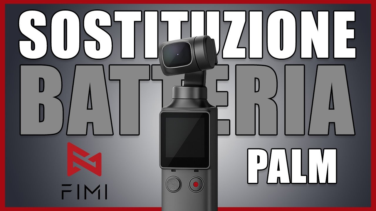 TUTORIAL - FIMI PALM - Sostituzione batteria | HowTo replace Battery