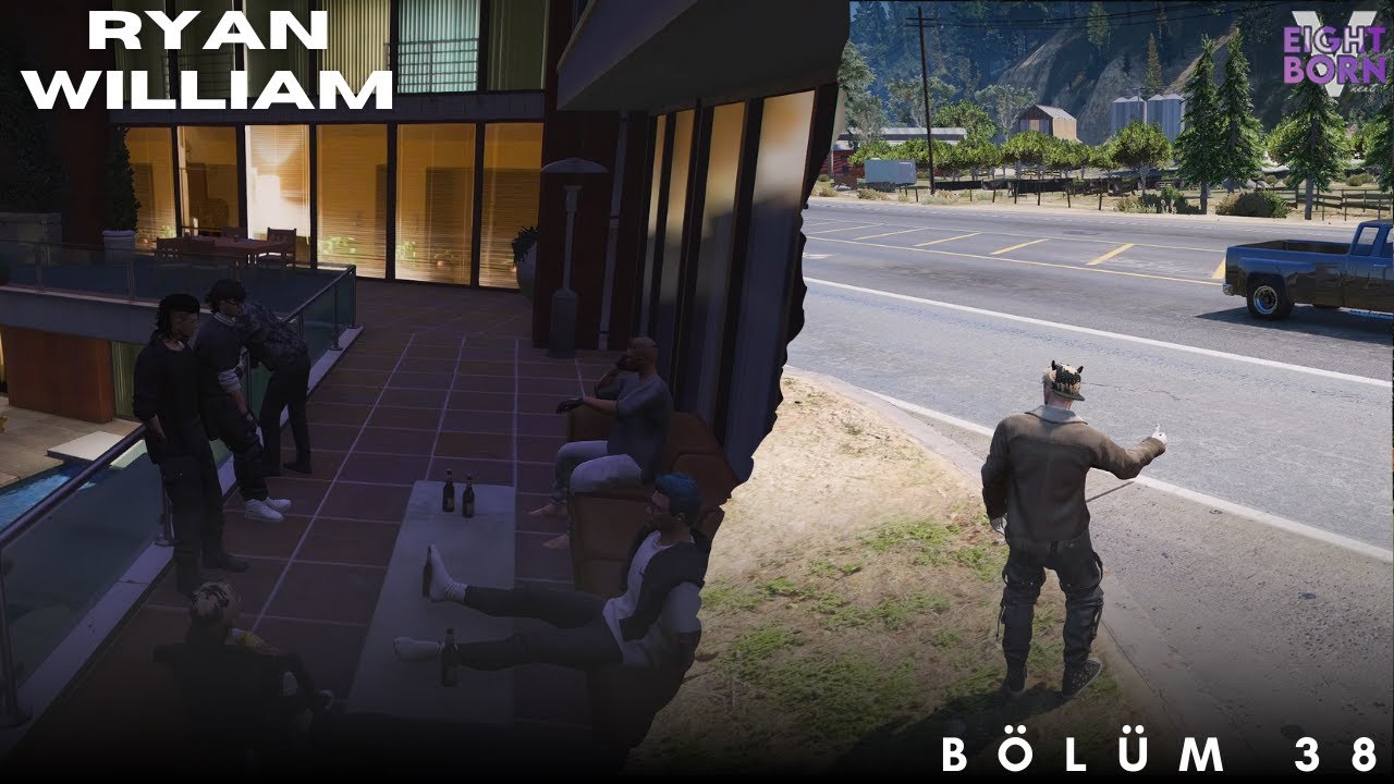 EightbornV Next | Ryan William | Bölüm 38 | Yeni Ev | Aksiyonlu polis kovalamacası