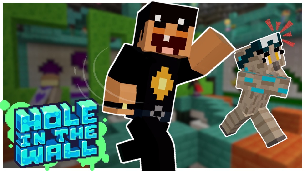 Can We Beat Hole in the Wall? | Minecraft