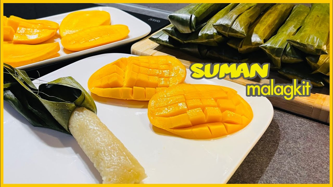 MANGGA AT SUMAN MASARAP PALA? | HOW TO COOK PERFECT SUMAN MALAGKIT | SUMAN MALAGKIT RECIPE