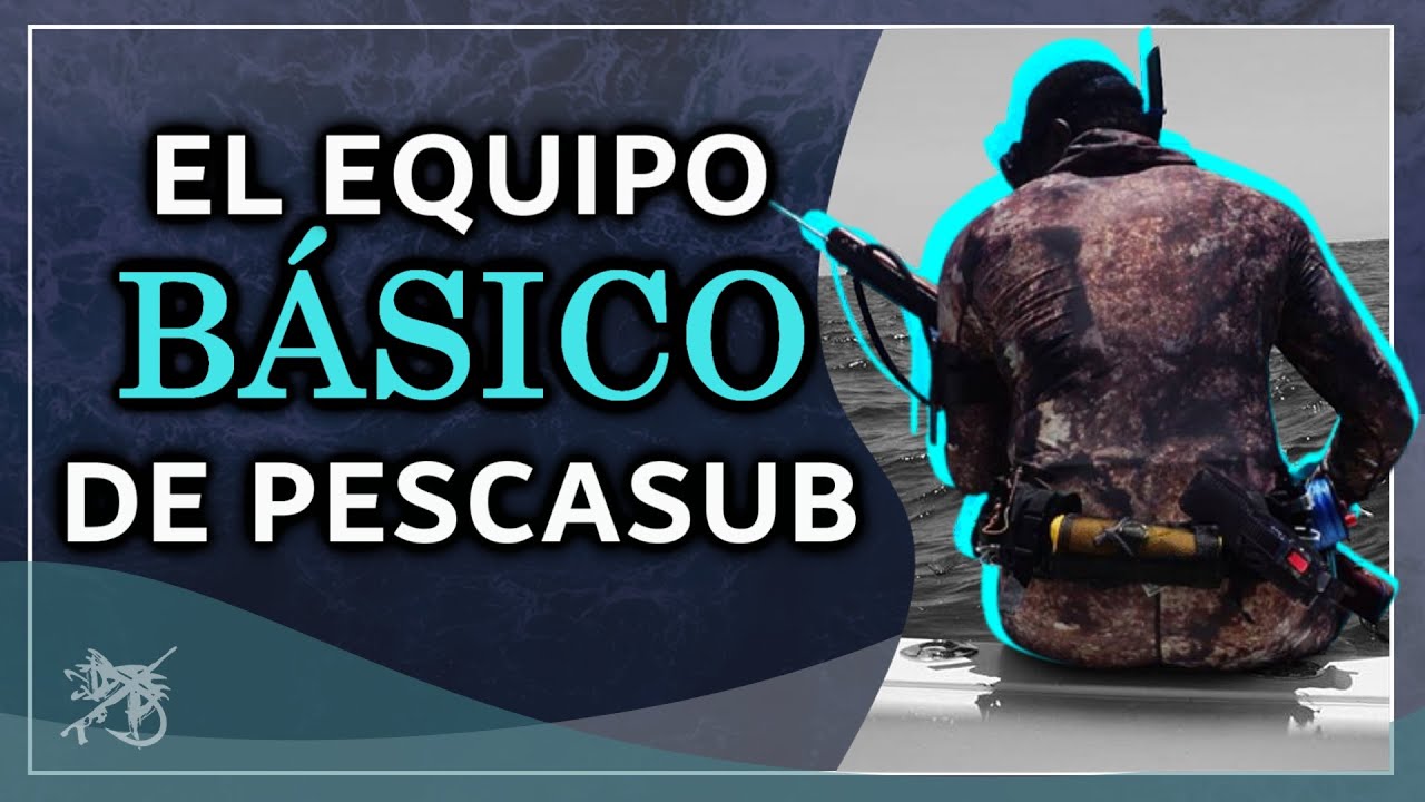 PESCA SUBMARINA | 🤷‍♂️ ¿Qué MATERIAL NECESITO para la EMPEZAR a PESCAR?