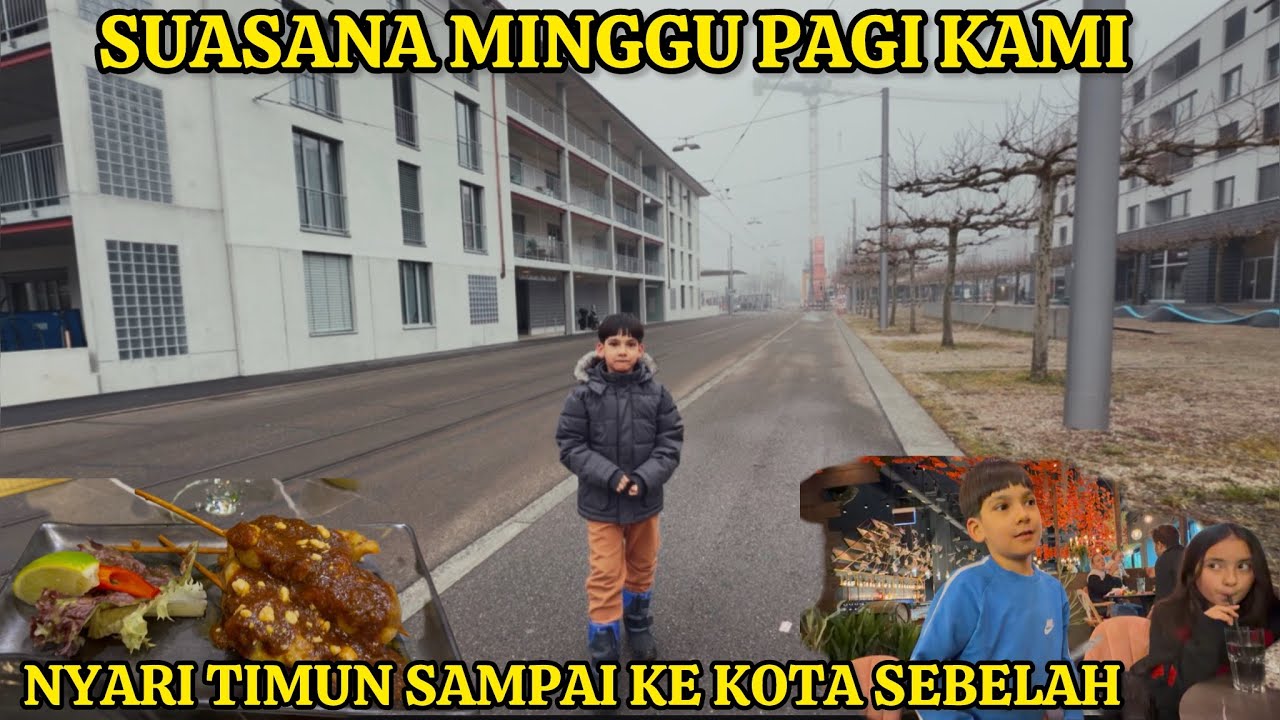 SUASANA HARI MINGGU PAGI KAMI LANJUT DI ANTAR SUAMI BELI TIMUN DI KOTA SEBELAH