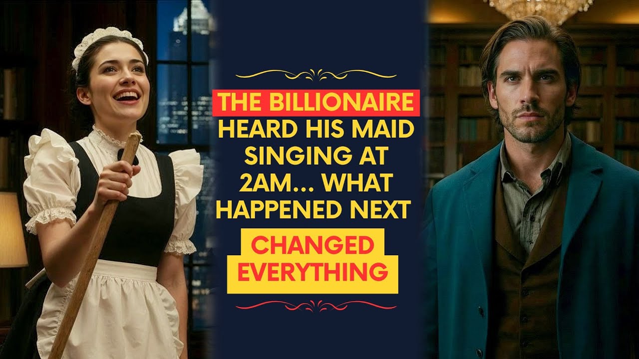 The Billionaire Heard His Maid Singing at 2AM... What Happened Next Changed Everything