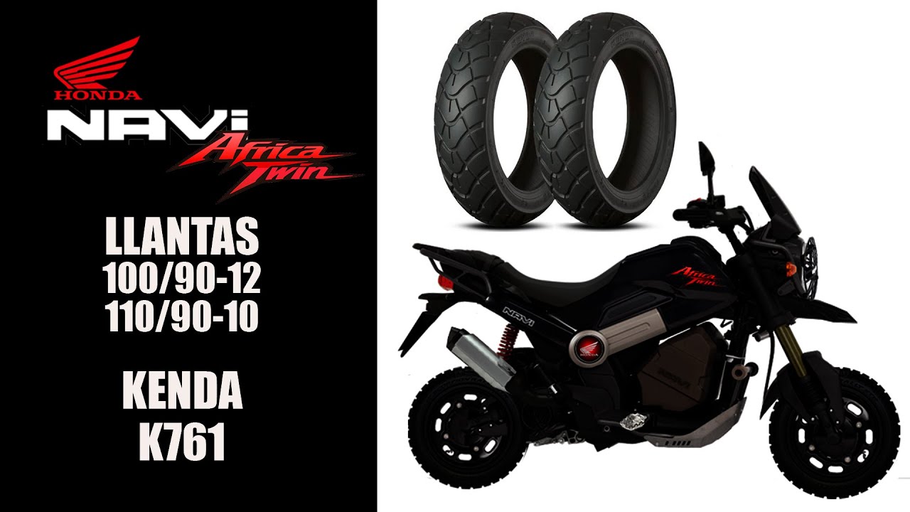 HONDA NAVI 2022 | NAVI AFRICA TWIN | LLANTA DOBLE PROPOSITO - KENDA TIRES K761
