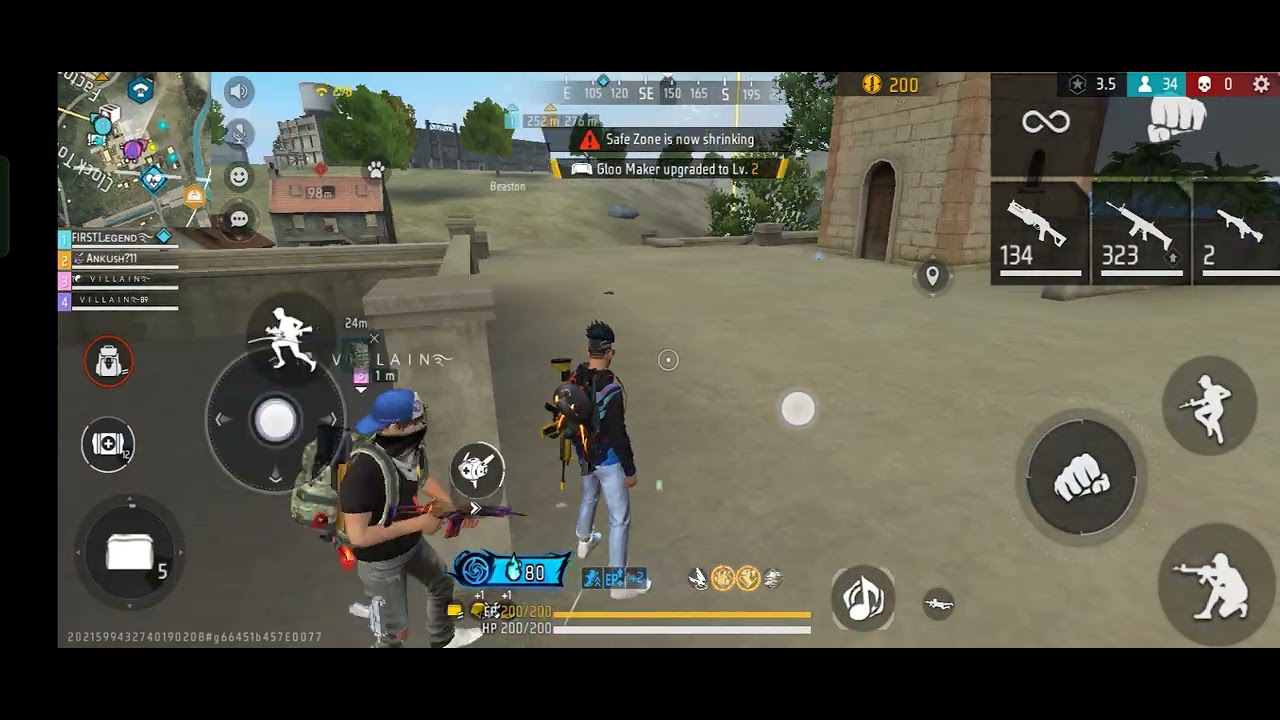 Free fire 🔥🔥 #Br match #berumuda