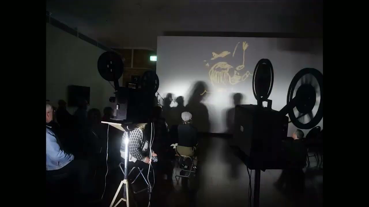 DIRK DE BRUYN ... at LIGHT SOURCE ... We played it back at a speed closer to what we saw