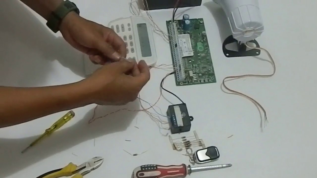 curso de alarmas- activado y desactivado inalámbrico PARTE II