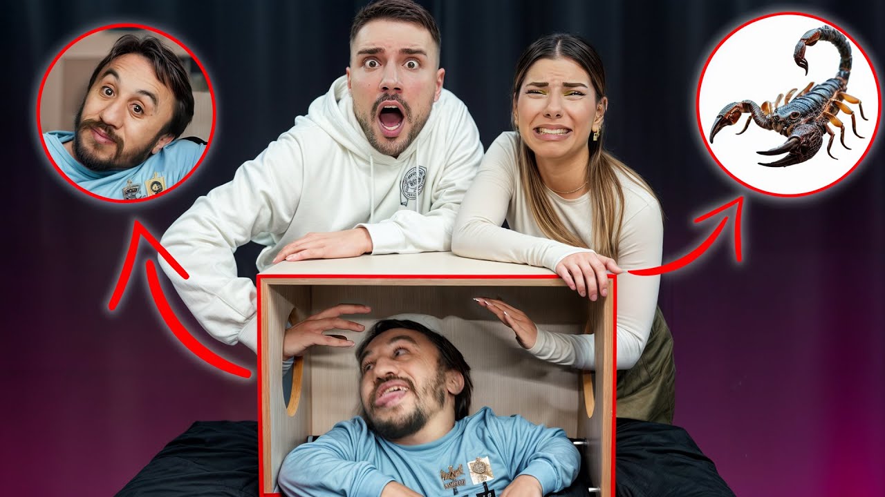VAHŞİ HAYVANLI KUTUDA NE VAR CHALLENGE !? w/@ridvanabi