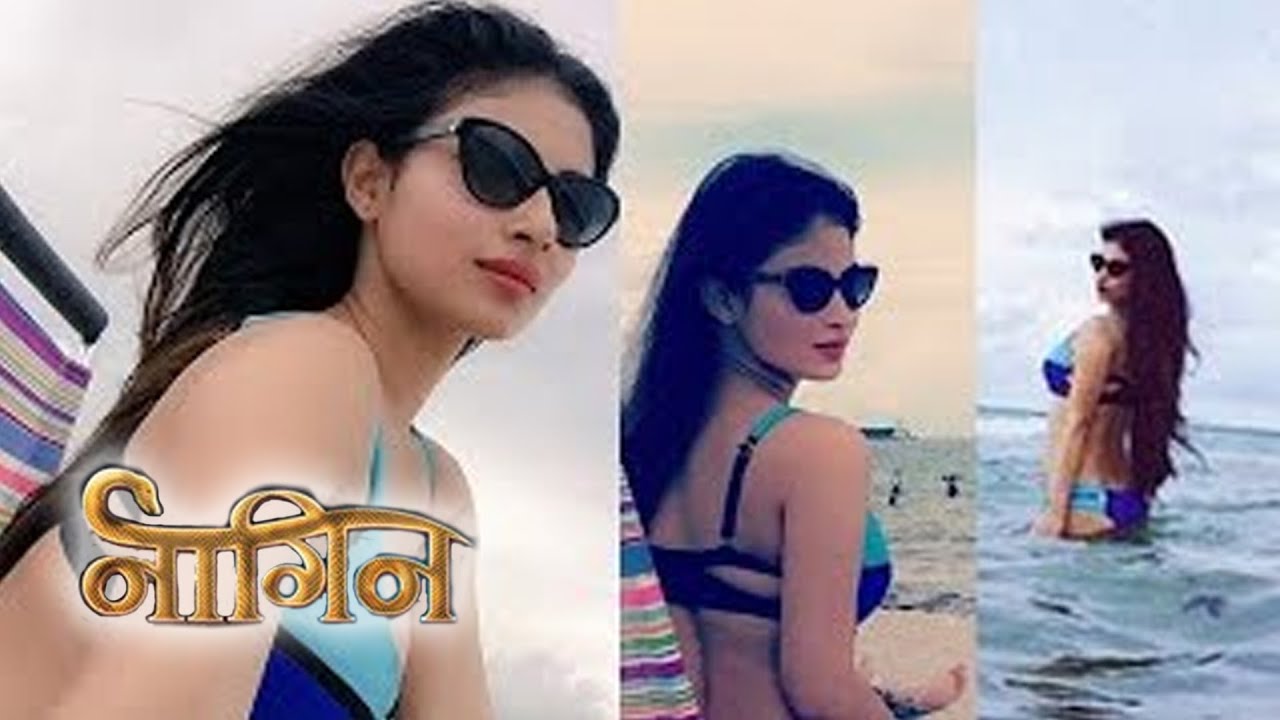 Mouni Roy Aka Shivanaya Of 'Naagin' Sizzles In Bikini!