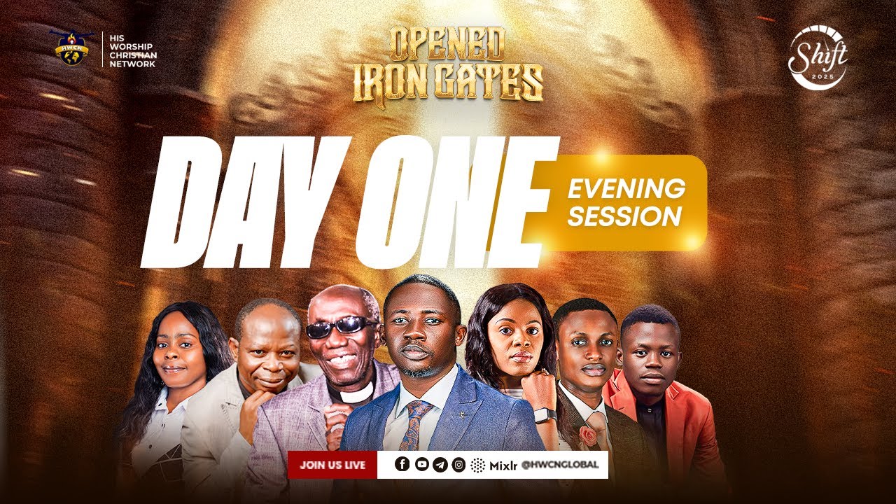 OPENED IRON GATES || SHIFT'25 CONFERENCE || DAY ONE - EVENING SESSION || 21ST NOVEMBER, 2025