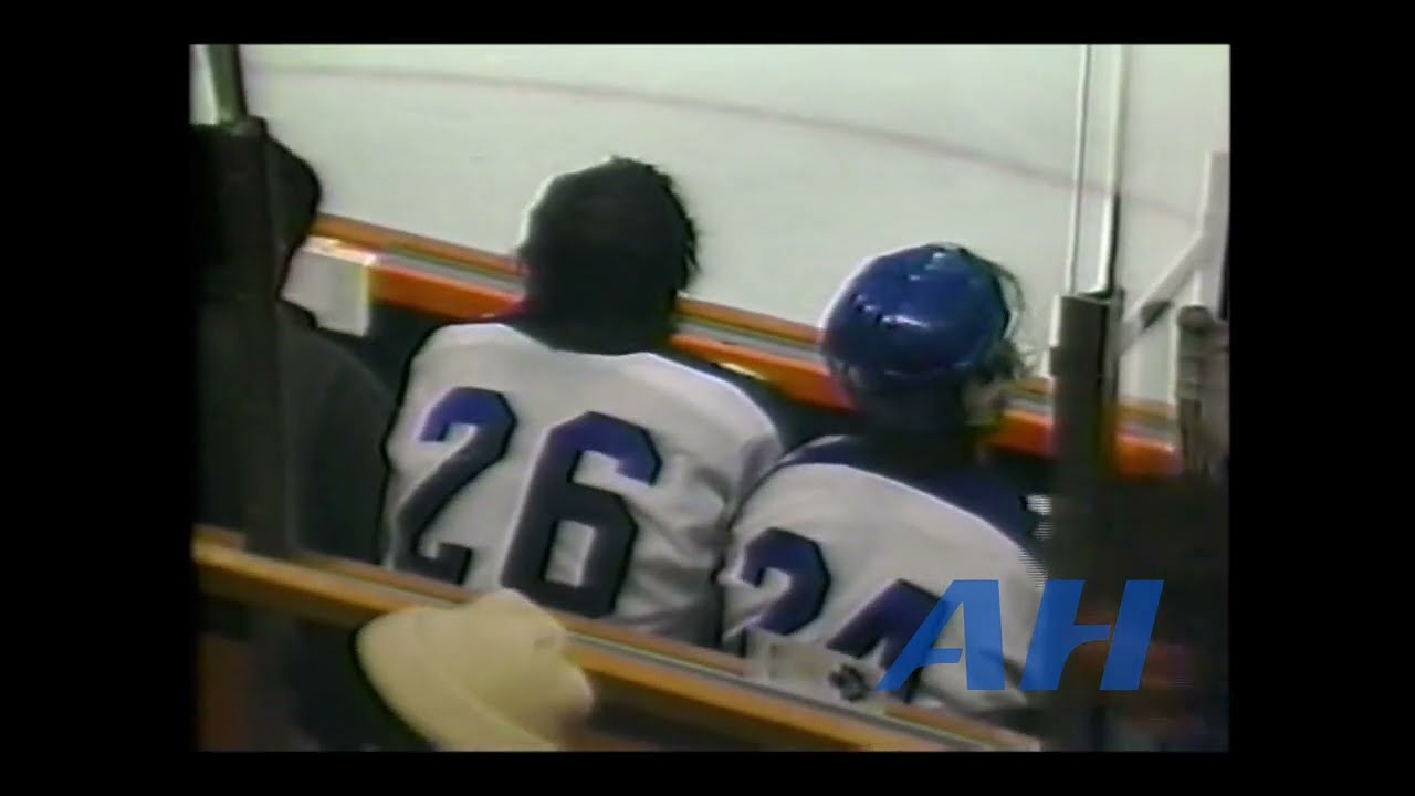 OHL Jan. 17, 1987 Toronto Marlboros v Kitchener Rangers (R) Vito Cramarossa v Craig Booker (R)